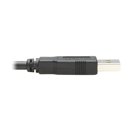 Tripp Lite U009-006-RJ45-X cable gender changer RJ-45 USB 2.0 Type-A Black