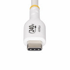 StarTech.com USB2EPR13FW USB cable USB 2.0 157.5" (4 m) USB C White