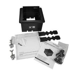 StarTech.com BOX4CABLE cable organizer Desk Cable box Black 1 pc(s)