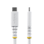 StarTech.com CC6FT20GUSB4TPW USB cable USB4 Gen 2x2 70.9" (1.8 m) USB C 20 Gbit/s 240 W White