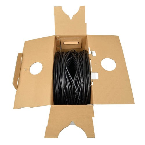 Tripp Lite A224-01K-BK coaxial cable 12000" (304.8 m) Black