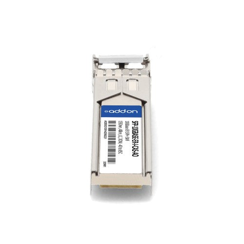 AddOn Networks SFP-10GBASE-ER-I-CAS-AO network transceiver module Fiber optic 10000 Mbit/s SFP+ 1550 nm