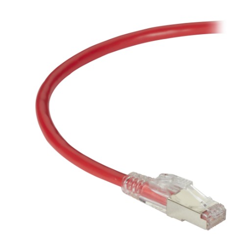 Black Box CAT6A 4.5m networking cable Red 177.2" (4.5 m)