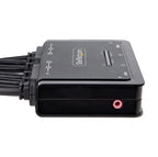 StarTech.com C2-DH46-UA2-CBL-KVM KVM switch Black