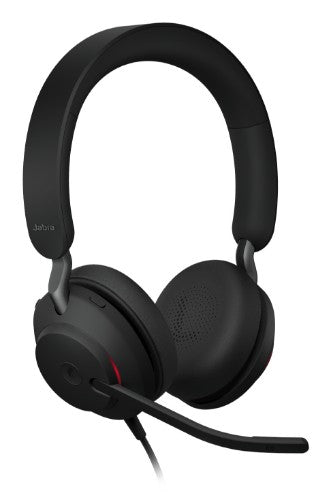 Jabra Evolve2 40 SE Headset Wired Head-band Calls/Music USB Type-C / USB Type-A Black