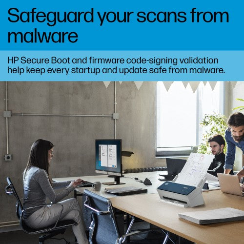 HP ScanJet Enterprise Flow 9000 s1 Sheet-fed scanner 600 x 600 DPI A3 Blue, White