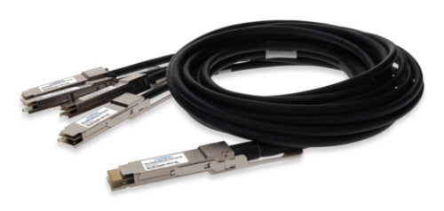 AddOn Networks DAC-Q56DD-4Q56-SFF-100G-2M-AO InfiniBand/fibre optic cable 78.7" (2 m) QSFP-DD QSFP56 Twinax Black