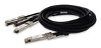 AddOn Networks DAC-Q56DD-4Q56-SFF-100G-2M-AO InfiniBand/fibre optic cable 78.7" (2 m) QSFP-DD QSFP56 Twinax Black