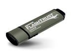 iStorage Kanguru FlashTrust USB 3.0 128GB USB flash drive USB Type-A 3.2 Gen 1 (3.1 Gen 1) Gray