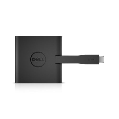 DELL DA200 laptop dock/port replicator Wired USB 3.2 Gen 1 (3.1 Gen 1) Type-C Black