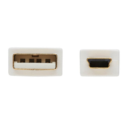 Tripp Lite U030AB-006-WH USB cable USB 2.0 72" (1.83 m) USB A Mini-USB B White