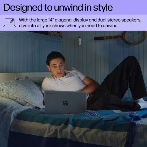 HP Chromebook 14a-nf0010nr Intel® N N100 14" HD 4 GB LPDDR5-SDRAM