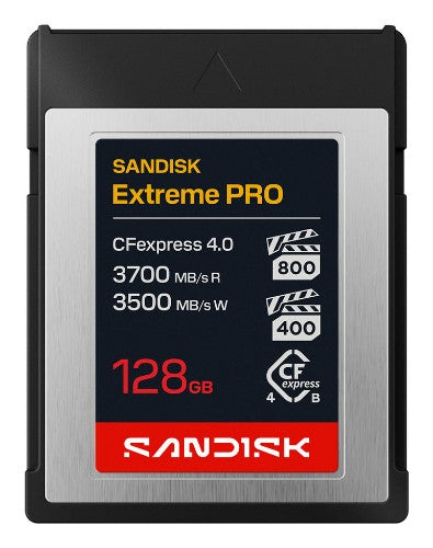 SanDisk Extreme PRO CFexpress 4.0 Type B 128 GB CFexpress Type B