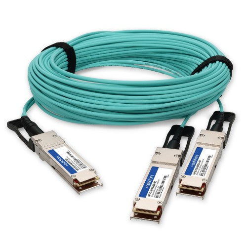 AddOn Networks MFS1S50-H020V-AO InfiniBand/fibre optic cable 787.4" (20 m) QSFP56 AOC Aqua color