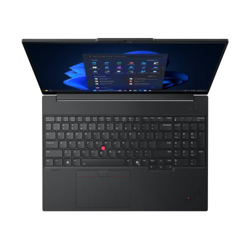 Lenovo ThinkPad E16 Gen 3 (Intel) Intel Core 7 240H Laptop 16" WUXGA 16 GB DDR5-SDRAM 512 GB SSD Wi-Fi 6E (802.11ax) Windows 11 Pro Black