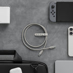 ALOGIC ELSI5U2CCTG2 USB cable USB 2.0 78.7" (2 m) USB C 0.48 Gbit/s 240 W Gray