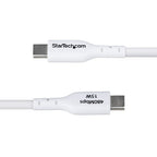 StarTech.com USB2AC10FWHE USB cable USB 2.0 122" (3.1 m) USB A USB C White