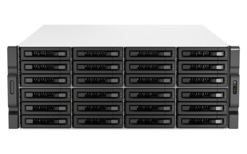 QNAP TS-H3087XU-RP NAS Rack (4U) Intel Xeon E E-2378 64 GB DDR4 0 TB QuTS hero Black, White