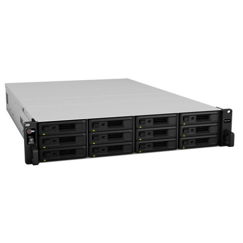 Synology RX1217RP disk array Rack (2U) Black, Gray