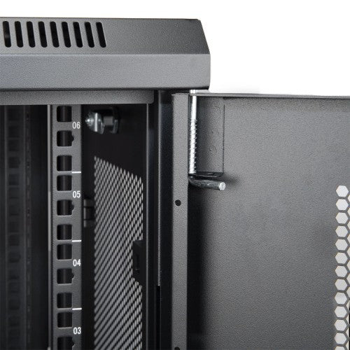 Rocstor SolidRack 12U Wall mounted rack Black