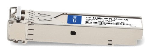 AddOn Networks SFP-10GB-DW20-80-I-J-AO network transceiver module Fiber optic 10000 Mbit/s SFP+ 1561.42 nm
